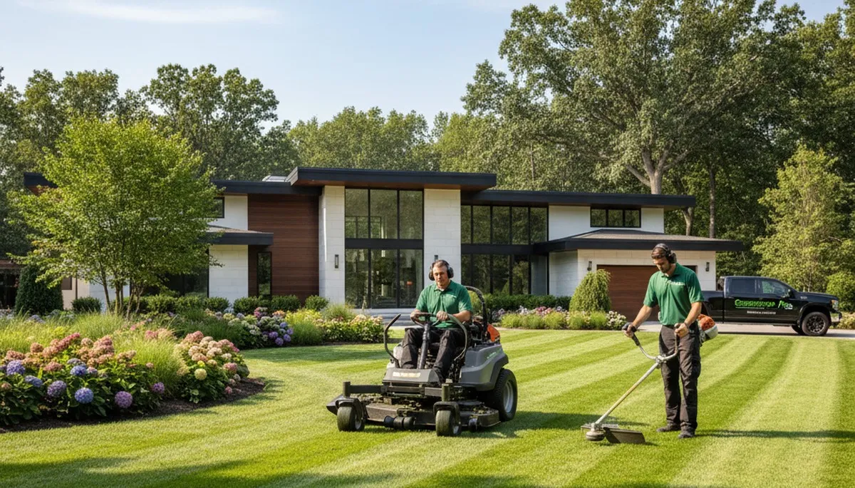 Professional lawn mowing service in New Orleans, LA by Chop Chop Landscaping